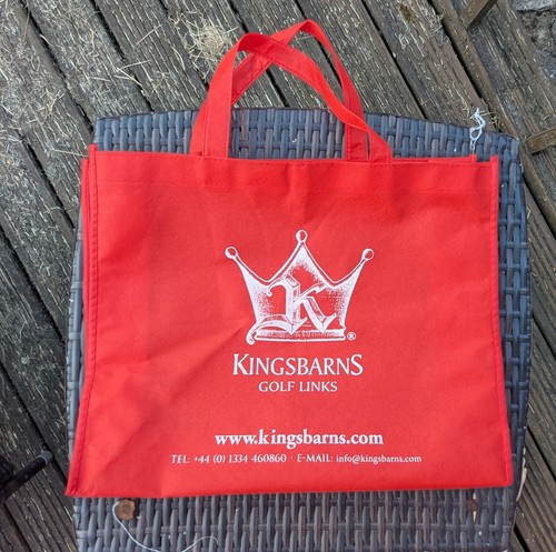 Kingsbarns golf shoe bag - /, red