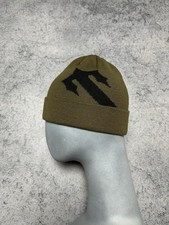Trapstar London TS Logo Olive Beanie Hat