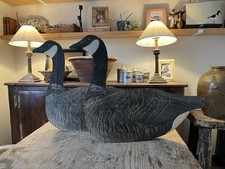 2 Original Johnson Decoy Geese