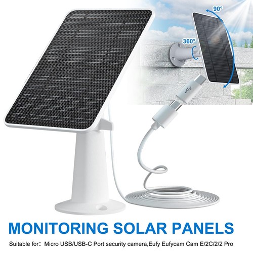 Solar panel micro usb power - usb,