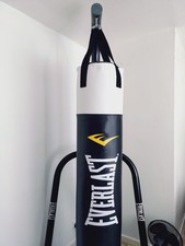 Everlast Heavy Punch Bag and Stand for Boxing
