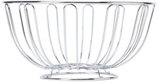 Chrome Fruit Bowl Round Size