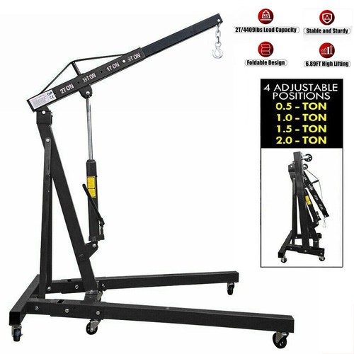 Hydraulic folding engine crane - hydraulic,