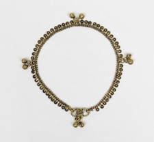 Antique Brass Finish Anklet