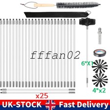 32x Flexible Chimney Sweep Set