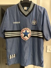 Newcastle adidas brown ale 1996/1997 away shirt size Large mens.