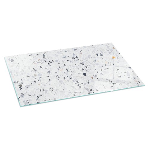 Glass floor protector for log - floor,