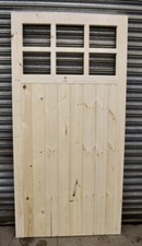 Wooden Side Garage Door Heavy