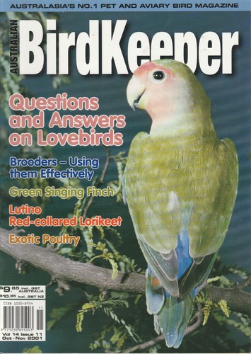 Australia birdkeeper lovebirds - australia,