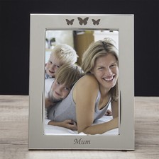 Silver 5x7 Mum Photo Pictures