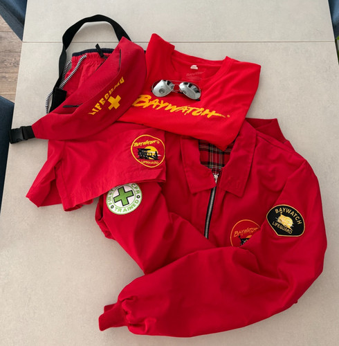 Mens baywatch full - full, lifeguard