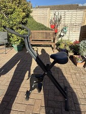 V-Fit MXC1 Folding X-Frame Magnetic Exercise Bike Excellent Condition