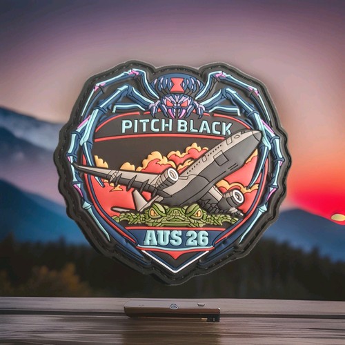 Pitch black 2026 pvc - black, 3d