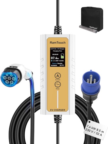 Electric vehicle charger - charger, 7.4
