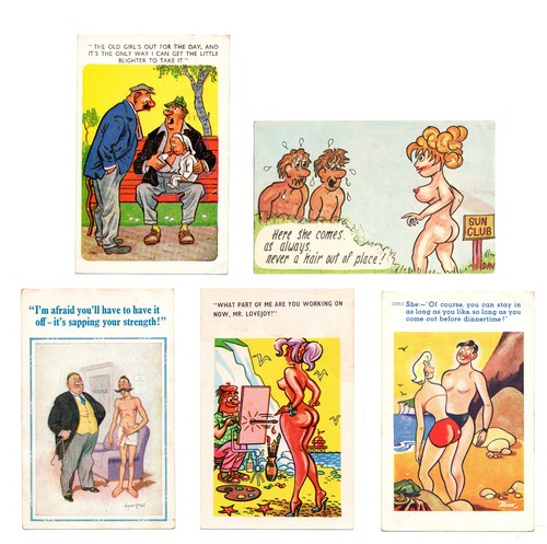 Vintage saucy seaside comic - vintage,