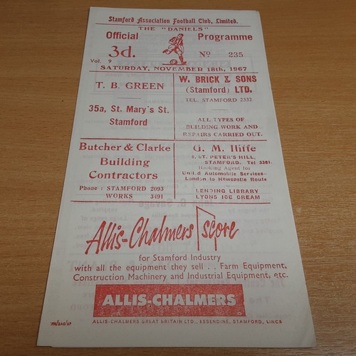 Stamford skegness town - stamford,