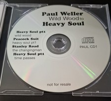 Paul Weller - Wild Wood To Heavy Soul Promo CD PAULCD1 8-track Island / Polygram
