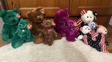 10 x TY Beanie baby & Beanie