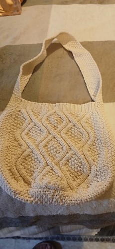 Crochet tote bag handmade - bag,