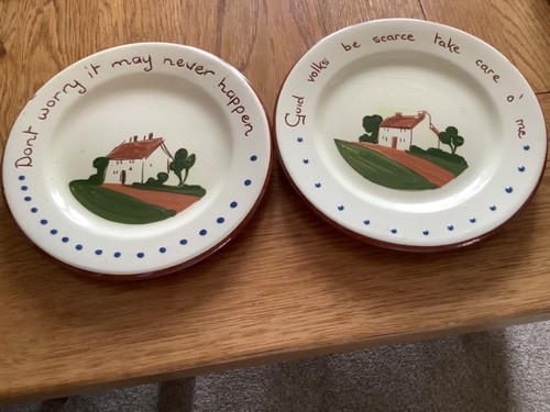 Pair dartmouth pottery - pair, of