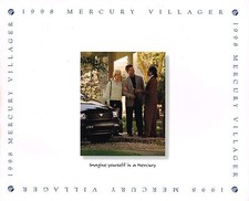 1998 Mercury VILLAGER Brochure