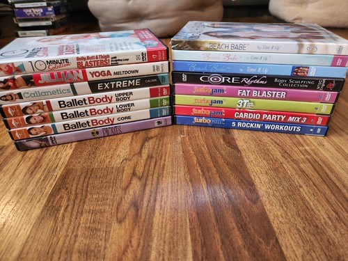 Huge lot workout - workout, dvds