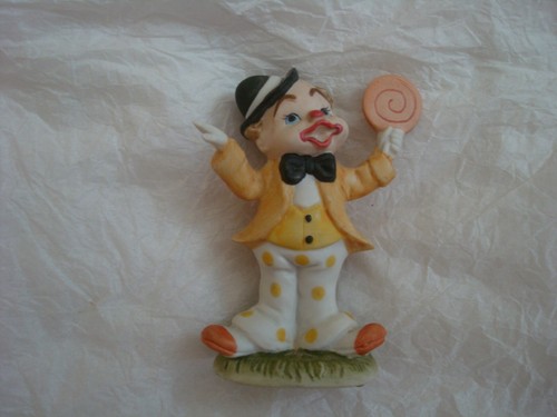 Lefton china porcelain clown - lefton,
