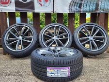 REFURBISHED GENUINE AUDI A5 S-LINE S5 CAVO 19" ALLOY WHEELS SET 8W0601025DF