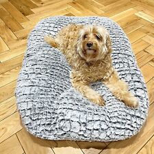 LUXURY EXTRA LARGE PET DOG BED MATTRESS CRATE CUSHION, ULTRA SOFT PLUSH WASHABLE