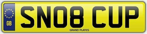 Cupra snob number plate sn08 - snob,
