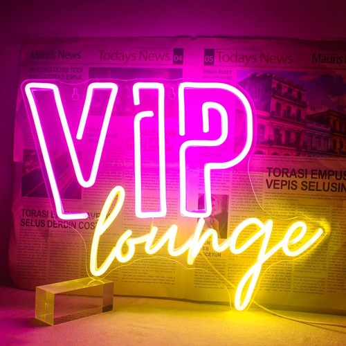 Neon bar signs vip - bar,