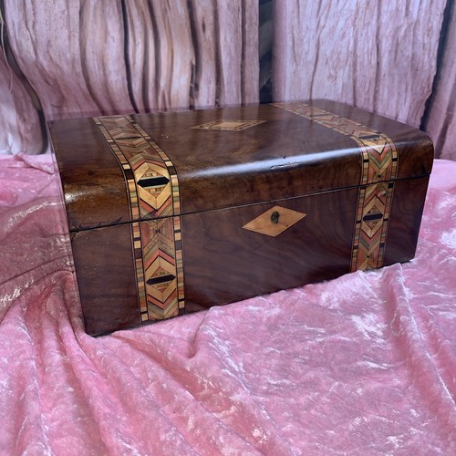 Antique inlaid walnut - antique,