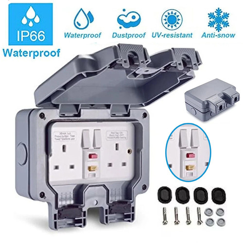 Outdoor socket weatherproof - socket,
