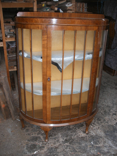Antique 1950s walnut - , veneer
