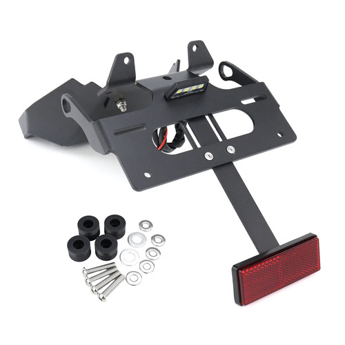 Motorcycle license plate fit - plate,
