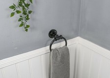 Industrial towel rail holder