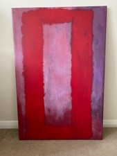 Mark Rothko - Red on Maroon, 1956 - Wall Art Canvas Unframed - 60cm x 90cm