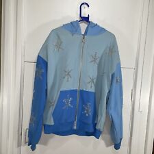 Unknown London Hoodie Rhinestone Blue Size Large
