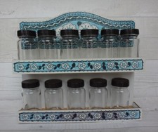 Taunton Vale Daisy Spice Rack - 11 jars