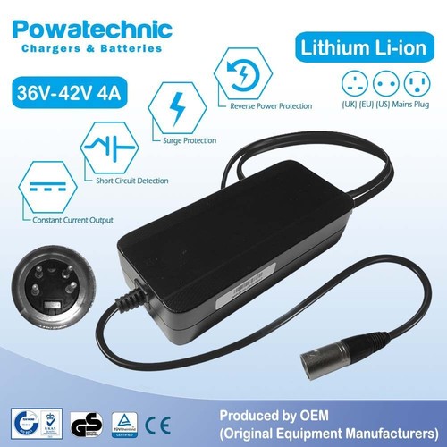 42v xlr pin charger for - xlr,