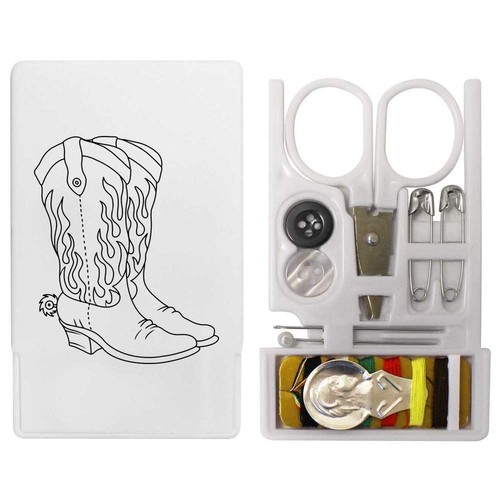Flame cowboy boots mini - 'flame,