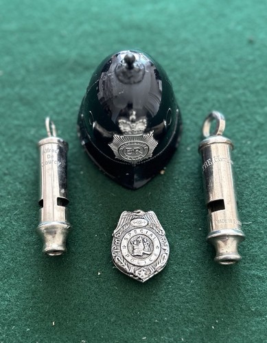 Metropolitan police whistle - police,