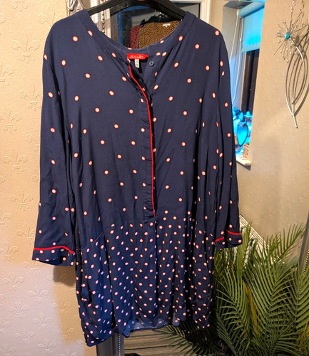 Joules navy polka - joules, dot