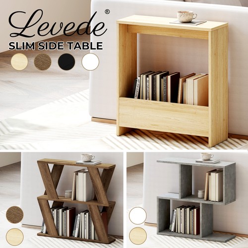 Levede wood side - side, table