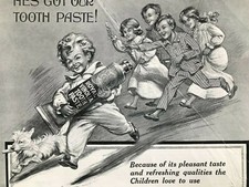 Antique Vintage 1915 Ad Advert