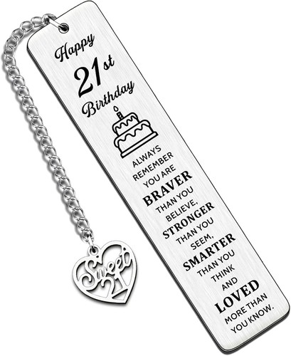 Inspirational 21st bookmark - inspirational,