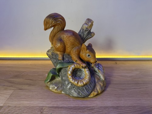 Ceramic squirrel figurine - squirrel,