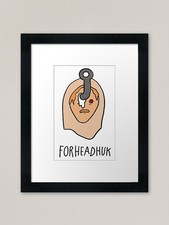 forehead_hookers Framed Art