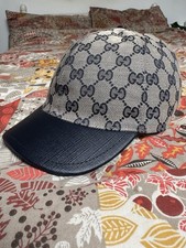Gucci Children’s Original GG Canvas Baseball Hat, Excellent Condition Size Large