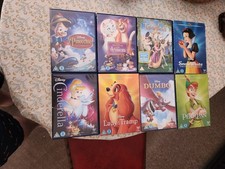 8 Disney DVDs Including Dumbo